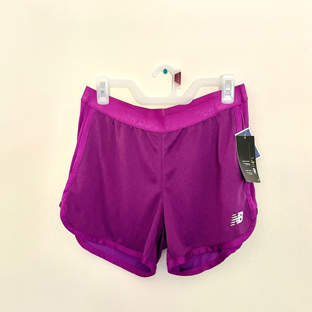New Balance Purple Athletic Shorts